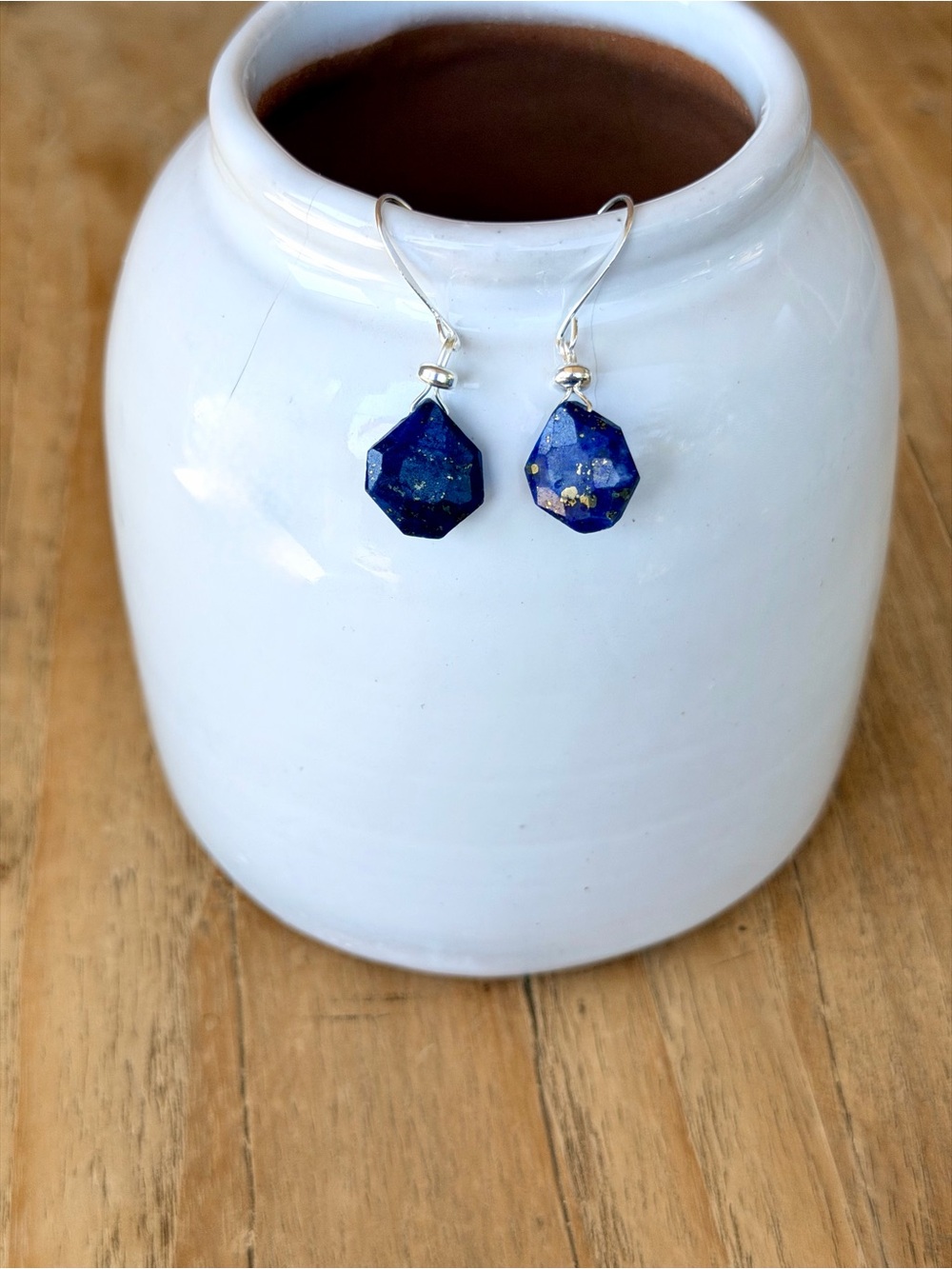 Lapis Lazuli Dangle Earrings